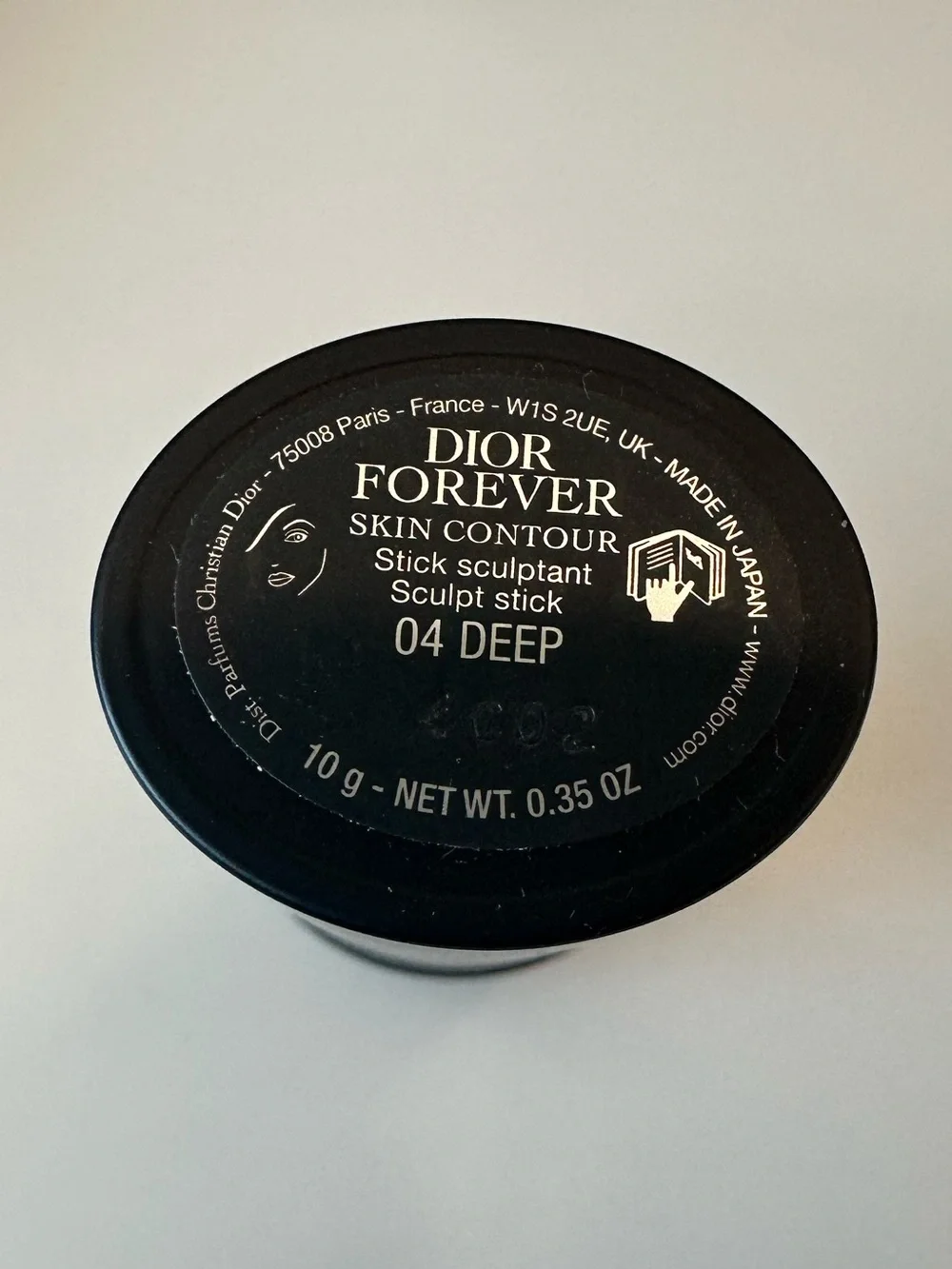 AUTHENTIC DIOR Forever Skin Contour Stick in Shade 04 Deep
